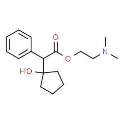 ChemSpider 2D Image | Cyclopentolate | C17H25NO3
