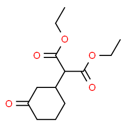 ChemSpider 2D Image | Diethyl (3-oxocyclohexyl)malonate | C13H20O5