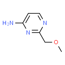 ChemSpider 2D Image | 2-(Methoxymethyl)-4-pyrimidinamine | C6H9N3O