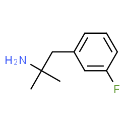 ChemSpider 2D Image | 1-(3-Fluorophenyl)-2-methyl-2-propanamine | C10H14FN