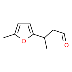 ChemSpider 2D Image | 3-(5-Methyl-2-furyl)butanal | C9H12O2