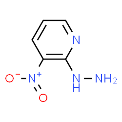 ChemSpider 2D Image | 2-Hydrazino-3-nitropyridine | C5H6N4O2