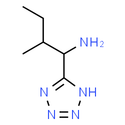 ChemSpider 2D Image | 2-Methyl-1-(1H-tetrazol-5-yl)-1-butanamine | C6H13N5