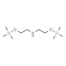 ChemSpider 2D Image | 2-[(Trimethylsilyl)oxy]-N-[2-[(trimethylsilyl)oxy]ethyl]ethanamine | C10H27NO2Si2
