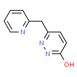 ChemSpider 2D Image | 6-Pyridin-2-ylmethyl-pyridazin-3-ol | C10H9N3O