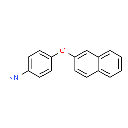 ChemSpider 2D Image | 4-(2-Naphthyloxy)aniline | C16H13NO