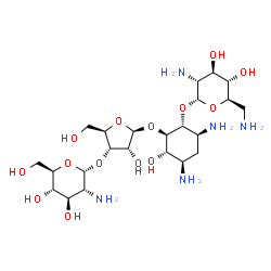 ChemSpider 2D Image | 6'''-hydroxyneomycin C | C23H45N5O14