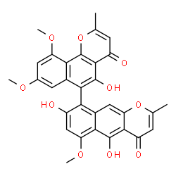 ChemSpider 2D Image | rubasperone D | C31H24O10