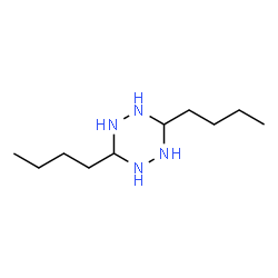 ChemSpider 2D Image | 3,6-Dibutyl-1,2,4,5-tetrazinane | C10H24N4