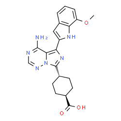 ChemSpider 2D Image | OSI-027 | C21H22N6O3