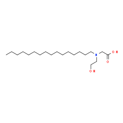 ChemSpider 2D Image | N-Hexadecyl-N-(2-hydroxyethyl)glycine | C20H41NO3