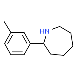 ChemSpider 2D Image | 2-(3-Methylphenyl)azepane | C13H19N