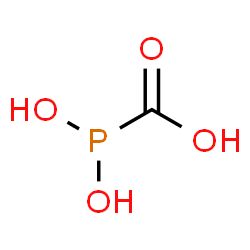 ChemSpider 2D Image | Dihydroxyphosphinecarboxylic acid | CH3O4P