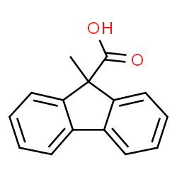ChemSpider 2D Image | 9-Methylfluorene-9-carboxylic acid | C15H12O2