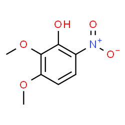 ChemSpider 2D Image | 2,3-Dimethoxy-6-nitrophenol | C8H9NO5