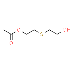 ChemSpider 2D Image | 2-[(2-Hydroxyethyl)sulfanyl]ethyl acetate | C6H12O3S