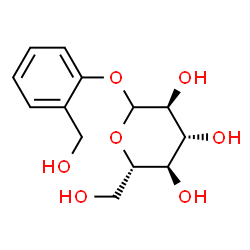 ChemSpider 2D Image | 2-(Hydroxymethyl)phenyl L-glucopyranoside | C13H18O7