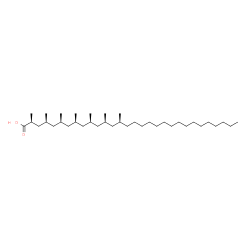 ChemSpider 2D Image | phthioceranic acid | C37H74O2