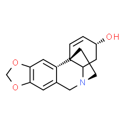 ChemSpider 2D Image | (3alpha)-1,2-Didehydrocrinan-3-ol | C16H17NO3
