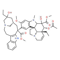 ChemSpider 2D Image | (2xi,2'beta,4'xi)-Vincaleukoblastine | C46H58N4O9