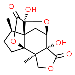 ChemSpider 2D Image | (-)-Jiadifenolide | C15H18O7