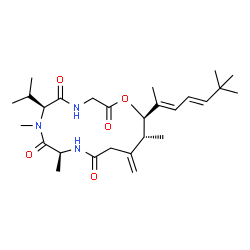 ChemSpider 2D Image | Antillatoxin | C27H43N3O5