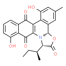 ChemSpider 2D Image | jadomycin A | C24H21NO6