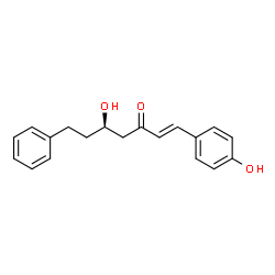 ChemSpider 2D Image | (-)-(R)-4''-Hydroxyyashabushiketol | C19H20O3