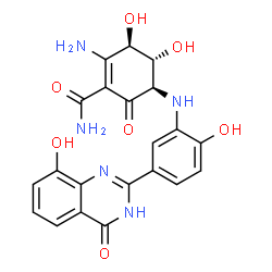 ChemSpider 2D Image | Farinamycin | C21H19N5O7
