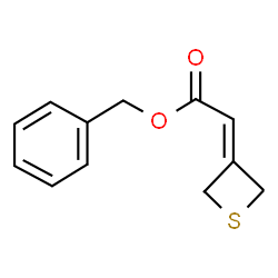ChemSpider 2D Image | Benzyl 3-thietanylideneacetate | C12H12O2S