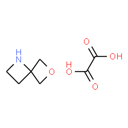 ChemSpider 2D Image | 6-Oxa-1-azaspiro[3.3]heptane oxalate | C7H11NO5