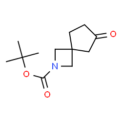ChemSpider 2D Image | tert-butyl 6-oxo-2-azaspiro[3.4]octane-2-carboxylate | C12H19NO3