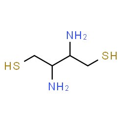 ChemSpider 2D Image | 2,3-Diamino-1,4-butanedithiol | C4H12N2S2