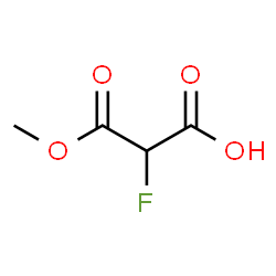 ChemSpider 2D Image | 2-Fluoro-3-methoxy-3-oxopropanoic acid | C4H5FO4