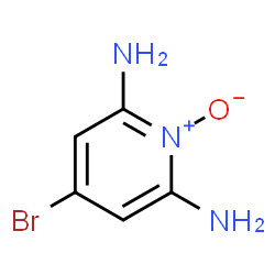 ChemSpider 2D Image | 4-bromo-1-oxido-pyridin-1-ium-2,6-diamine | C5H6BrN3O