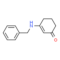 ChemSpider 2D Image | 3-(Benzylamino)-2-cyclohexen-1-one | C13H15NO