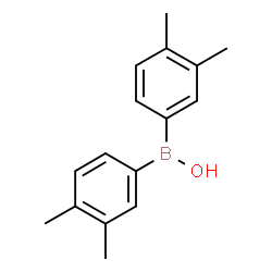 ChemSpider 2D Image | Bis(3,4-dimethylphenyl)borinic acid | C16H19BO