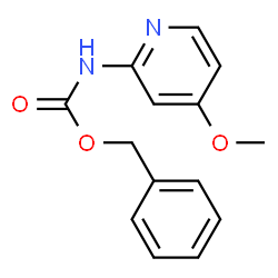 ChemSpider 2D Image | Benzyl (4-methoxy-2-pyridinyl)carbamate | C14H14N2O3
