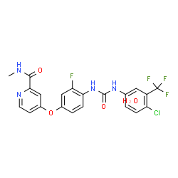 ChemSpider 2D Image | regorafenib hydrate | C21H17ClF4N4O4
