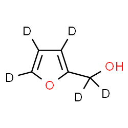 ChemSpider 2D Image | (~2~H_3_)-2-Furyl(~2~H_2_)methanol | C5HD5O2
