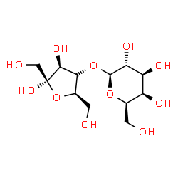 ChemSpider 2D Image | 4-O-beta-D-Galactopyranosyl-alpha-D-tagatofuranose | C12H22O11