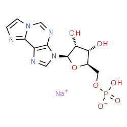 ChemSpider 2D Image | Etheno-AMP (ε-AMP) | C12H13N5NaO7P