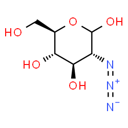 ChemSpider 2D Image | 2-Azido-2-deoxy-D-glucopyranose | C6H11N3O5