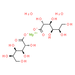 ChemSpider 2D Image | Magnesium D-gluconate hydrate (1:2:2) | C12H26MgO16