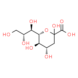 ChemSpider 2D Image | deaminoneuraminic acid | C9H16O9