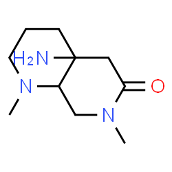 ChemSpider 2D Image | N-Methyl-N-[(1-methyl-2-piperidinyl)methyl]glycinamide | C10H21N3O