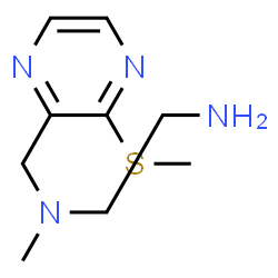ChemSpider 2D Image | N1-Methyl-N1-((3-(methylthio)pyrazin-2-yl)methyl)ethane-1,2-diamine | C9H16N4S