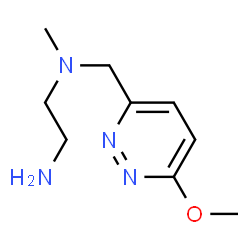 ChemSpider 2D Image | (2-AMINOETHYL)[(6-METHOXYPYRIDAZIN-3-YL)METHYL]METHYLAMINE | C9H16N4O
