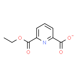 ChemSpider 2D Image | 6-(Ethoxycarbonyl)-2-pyridinecarboxylate | C9H8NO4