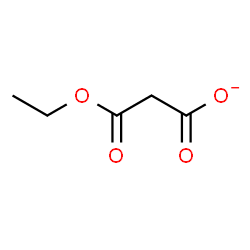 ChemSpider 2D Image | (Ethoxycarbonyl)acetate | C5H7O4